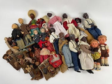 Collection Foreign Country & Black Americana Dolls