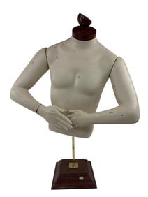 Vintage Men's Store Display Mannequin on Stand