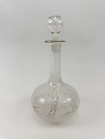 Antique 19th C American Art Glass Mary Gregory