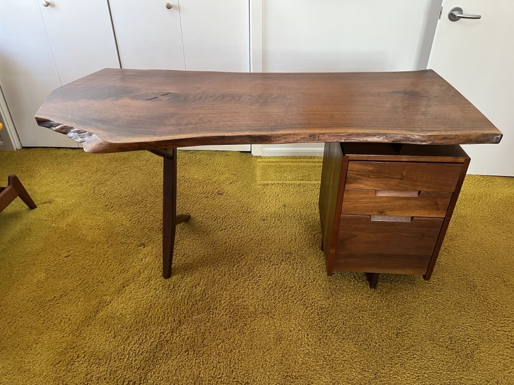 George Nakashima Desk from Estate of Orig Owner - 18