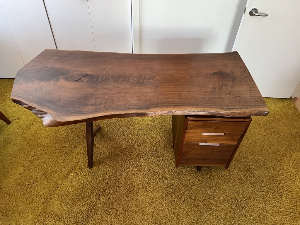 George Nakashima Desk from Estate of Orig Owner - 3
