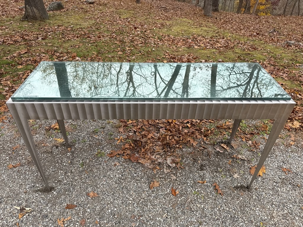 Quality Custom Made Contemporary Console Table - 2