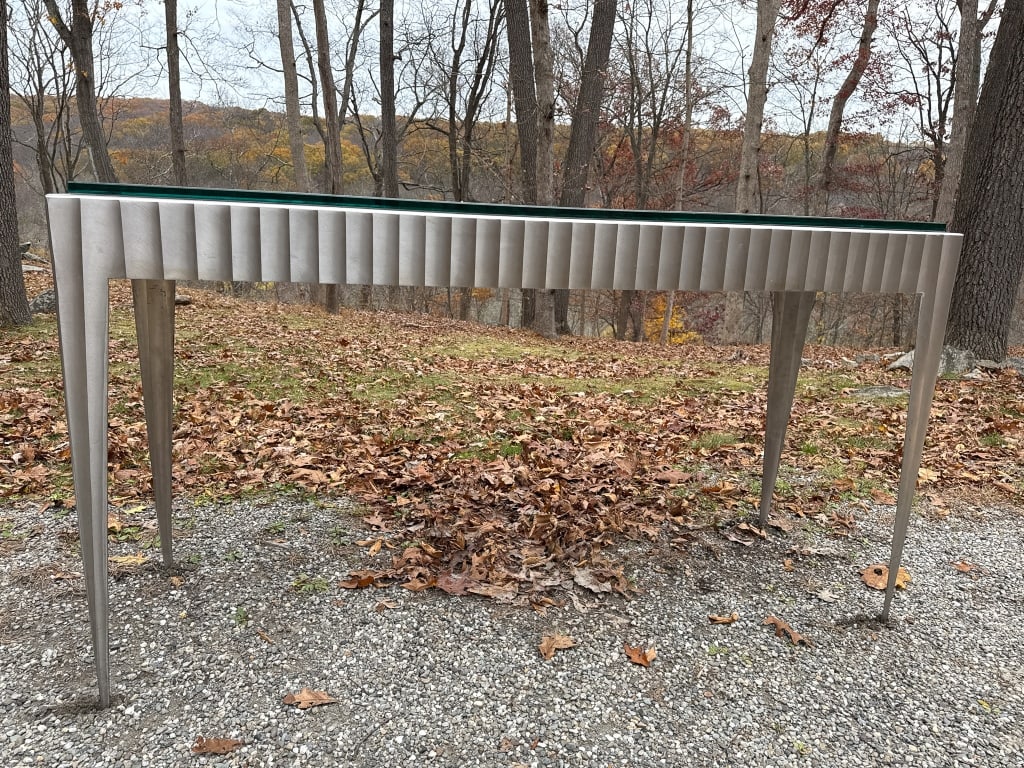 Quality Custom Made Contemporary Console Table - 4