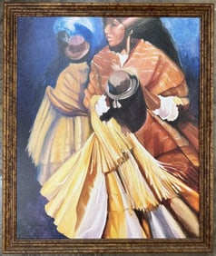 Moon Dancers by Marilyn Goldstein Giclee on Canvas