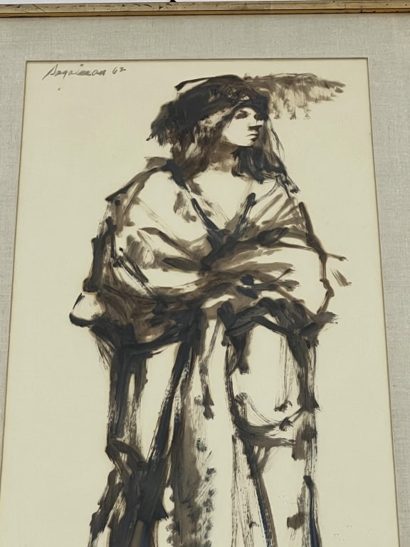 Richard Segalman (1934-2021) Original Watercolor - 3