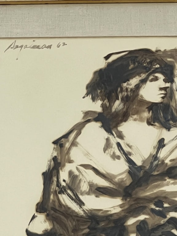 Richard Segalman (1934-2021) Original Watercolor - 5