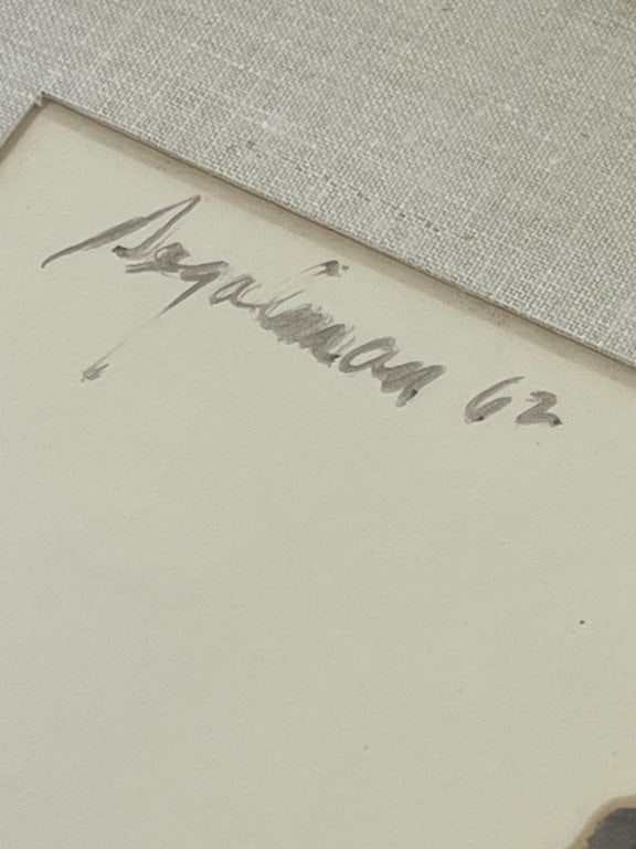 Richard Segalman (1934-2021) Original Watercolor - 6