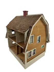 Antique C 1920s Dutch Colonial Style Dolls House