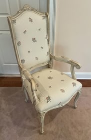 Custom Made French Country Provencal Armchair