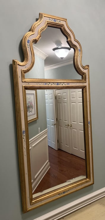 Carver's Guild Hand Painted Gold Leaf Wall Mirror (1 of 7)