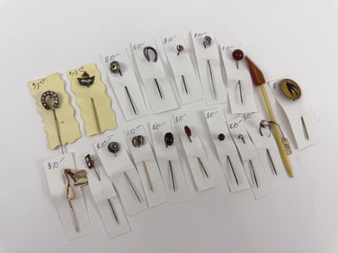 Collection of Antique & Vintage Stick Pins