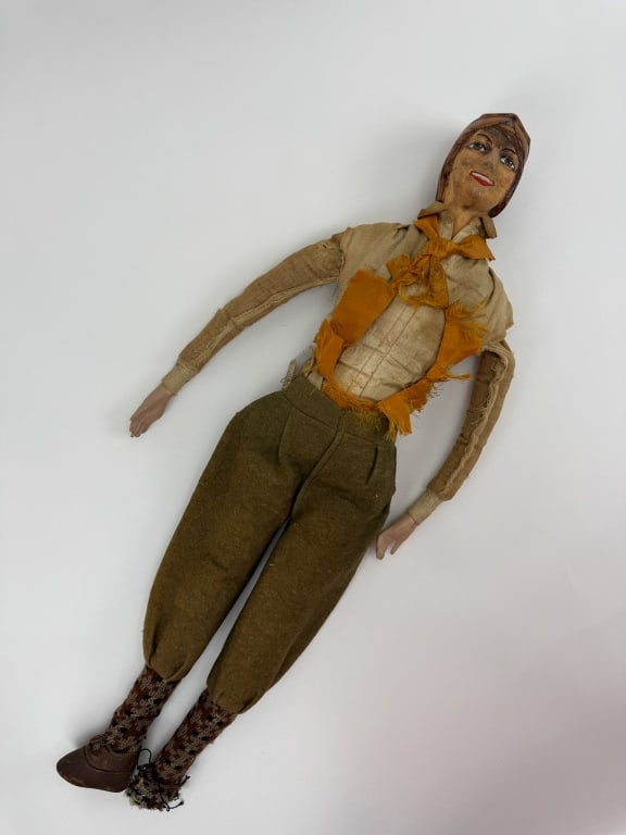 Antique 1930s Character Doll of Amelia Earhart (1 of 11)