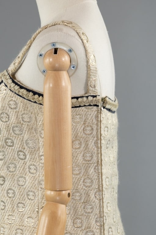 Vintage 1960s Chanel Couture Gold Lame Dress - 6