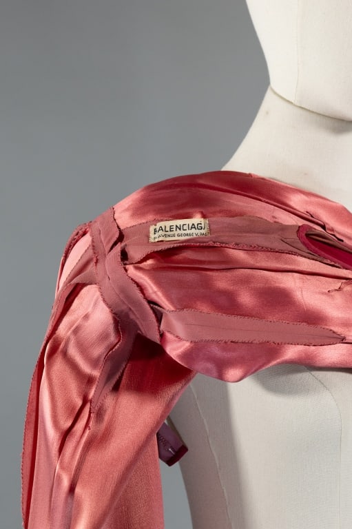 Vintage 1960s Balenciaga Accordion Pleat Gown - 10