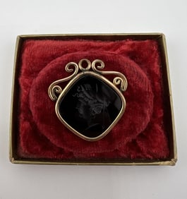 Antique 19th C Greco Roman Intaglio Fob
