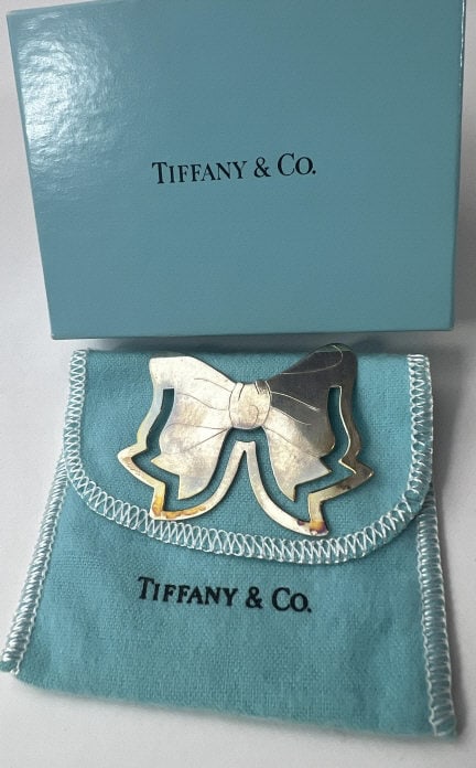 Tiffany & Co Sterling Bookmark in Original Box (1 of 4)