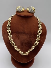 Vintage Costume Jewelry by Trifari & Monet