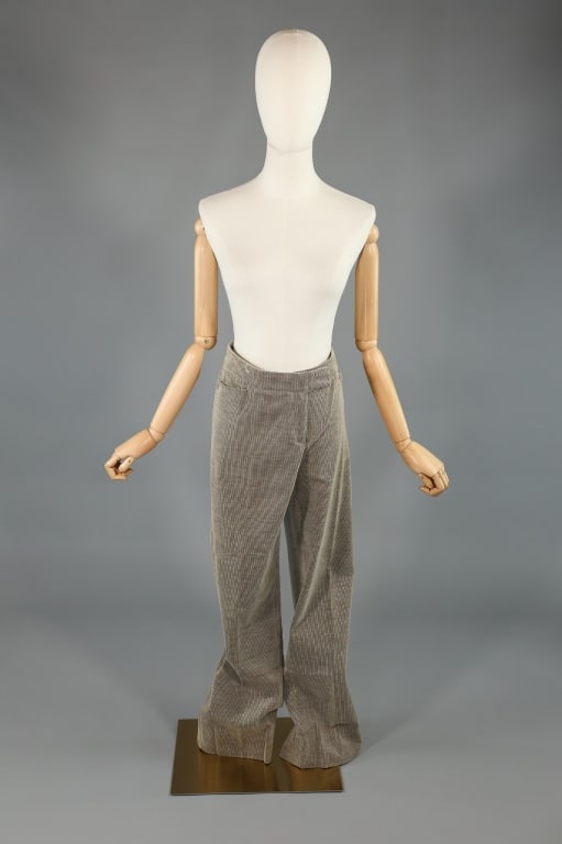 Vintage 1990s Loro Piana Cotton Corduroy Trousers (1 of 6)