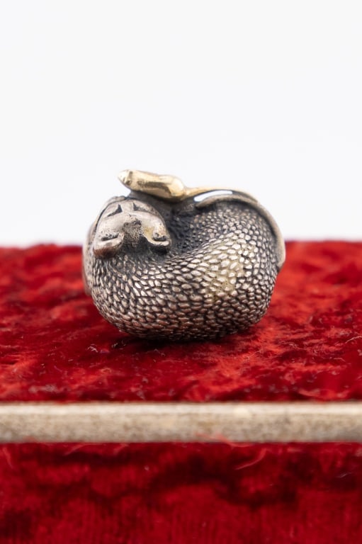 James Yesberger Cat & Mouse Sterling & 14kt Gold - 3