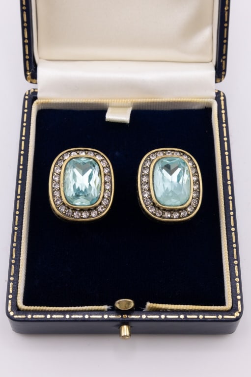 Pair of Heidi Daus Signed Costume Jewelry Earrings (1 of 7)