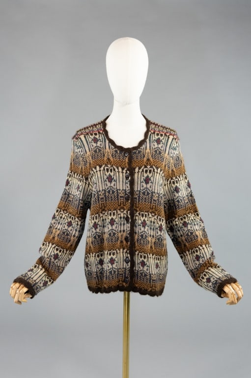 Vintage 1990s Peruvian Connection Cardigan Sweater (1 of 6)