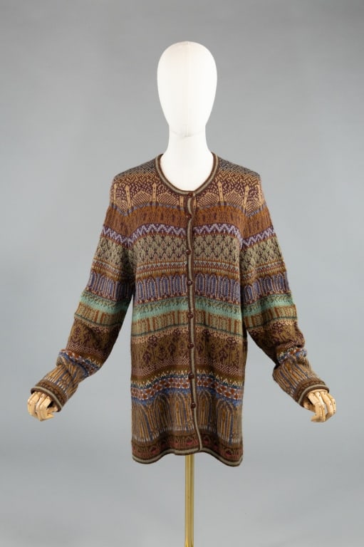 Vintage 1990s Peruvian Connection Cardigan Sweater (1 of 6)