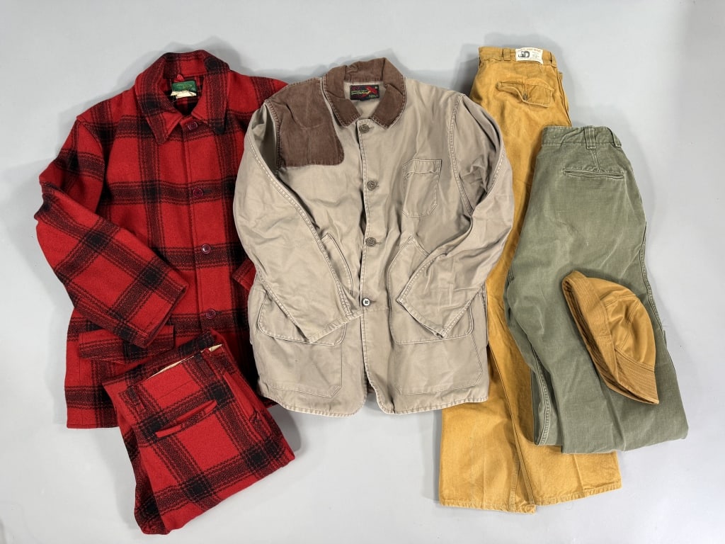 Group of 1950s - 1970s Hunting & Men's Clothing (1 of 11)
