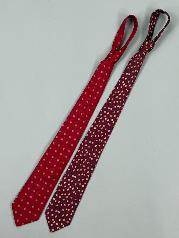 Two Vintage Charvet Paris French Silk Neck Ties (1 of 10)