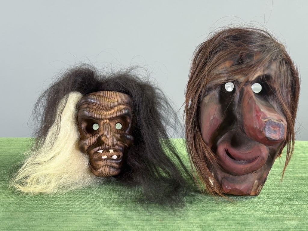 Collection Willi Huggler Swiss Carved Folk Masks (1 of 7)