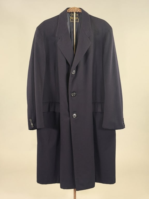 Vintage 1990s Oxxford Clothes Cashmere Over Coat (1 of 5)
