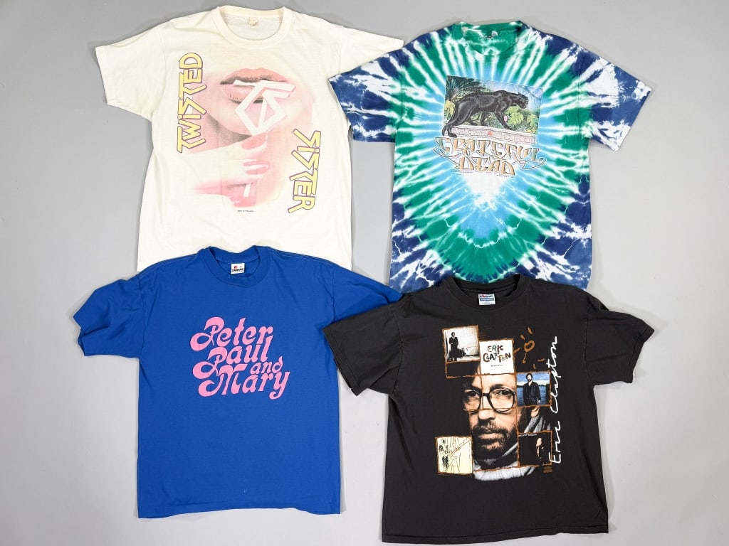 Collection of Vintage 1980s - 1990s Band T Shirts (1 of 10)