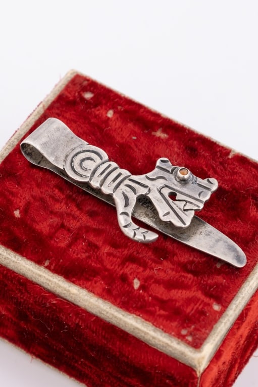 Rafael Melendez Sterling Money Clip or Tie Clip (1 of 6)