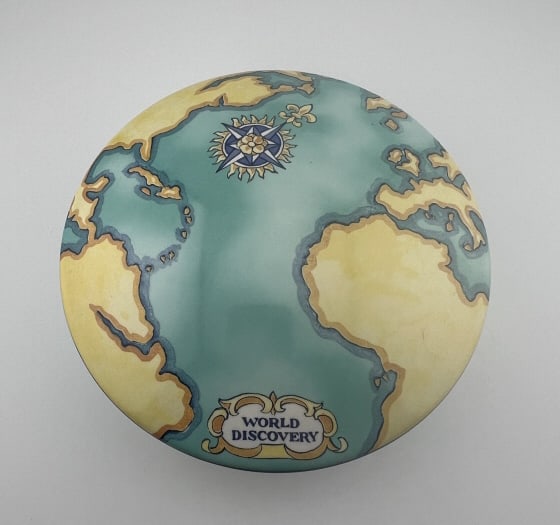 Tiffany & Co Porcelain World Map Design Box (1 of 5)