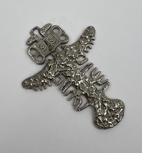 Vintage KJL Kenneth Jay Lane Aztec Style Pendant (1 of 9)