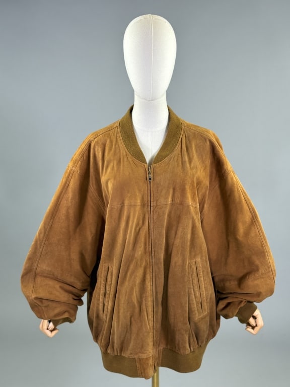 Vintage Birger Christensen Suede Leather Jacket (1 of 11)