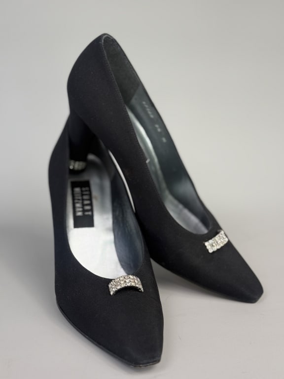Vintage Stuart Weitzman Rhinestone Pumps Heels (1 of 7)