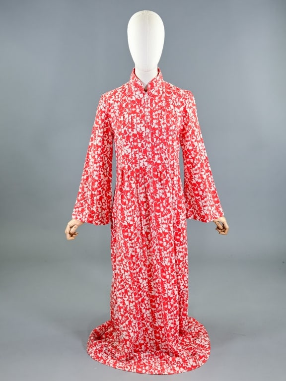 Vintage 1970s David Brown Seersucker House Dress (1 of 10)