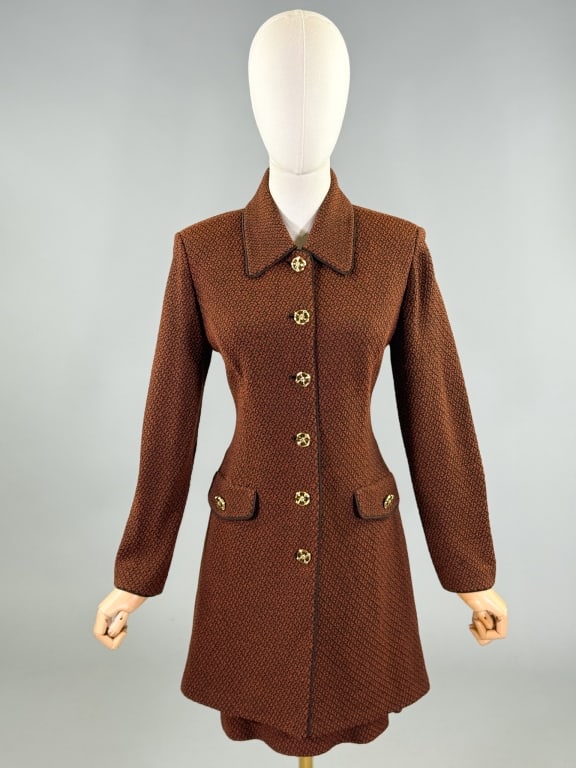Vintage St. John Collection Knit Dress & Skirt Set (1 of 9)