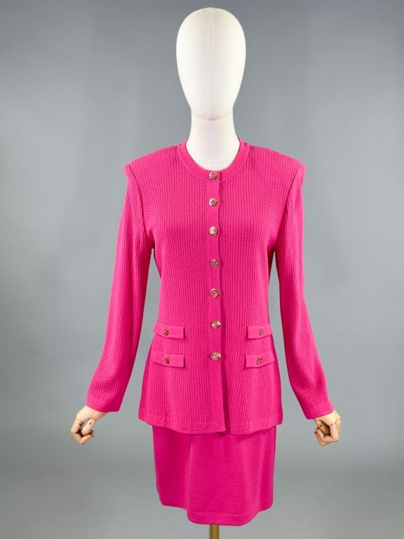Vintage St. John Collection Knit Sweater Skirt Set (1 of 8)