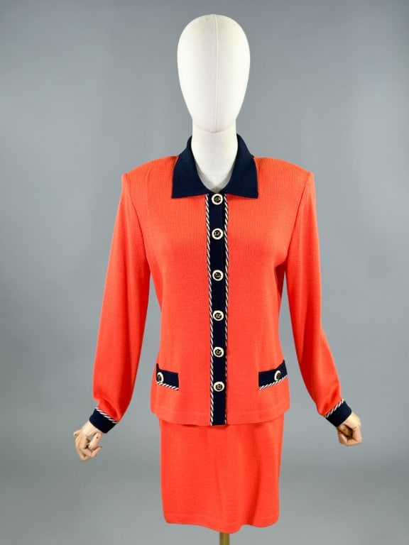 Vintage St. John Collection Knit Sweater Skirt Set (1 of 9)