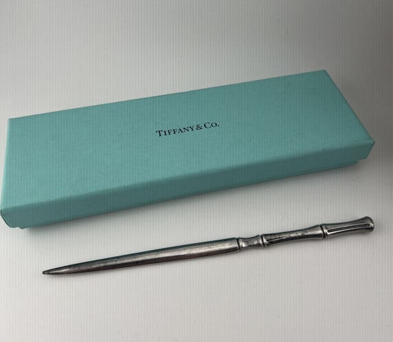 Tiffany & Co Sterling Silver Bamboo Letter Opener (1 of 5)
