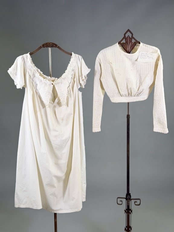 Collection of Antique Victorian 1860s Top & Dress (1 of 17)