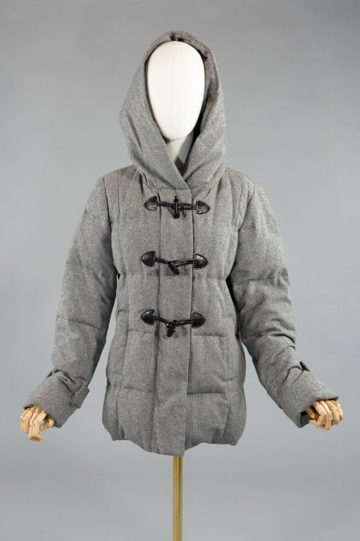 MaxMara Weekend Wool Hooded Puffer Coat Jacket (1 of 9)