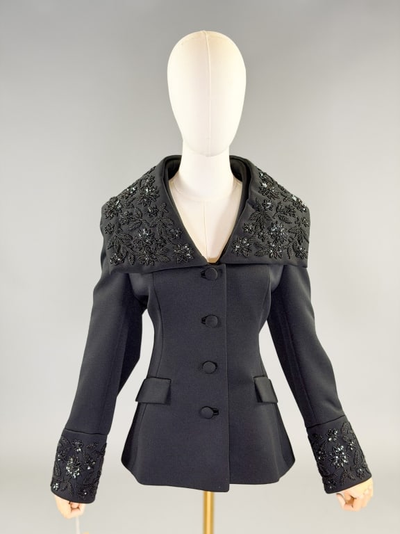 Vintage 1960s Lilli Ann Beaded Blazer Jacket (1 of 11)