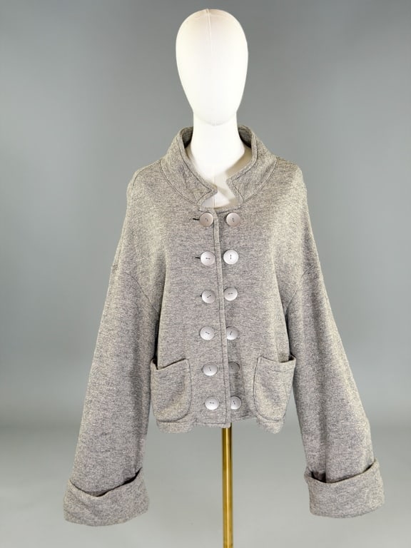 Vintage 2000s Limi Feu Glitter Knit Sweater Jacket (1 of 8)