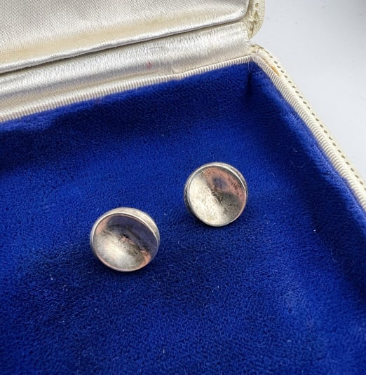 Vintage Georg Jensen 1360 Design Sterling Earrings (1 of 6)