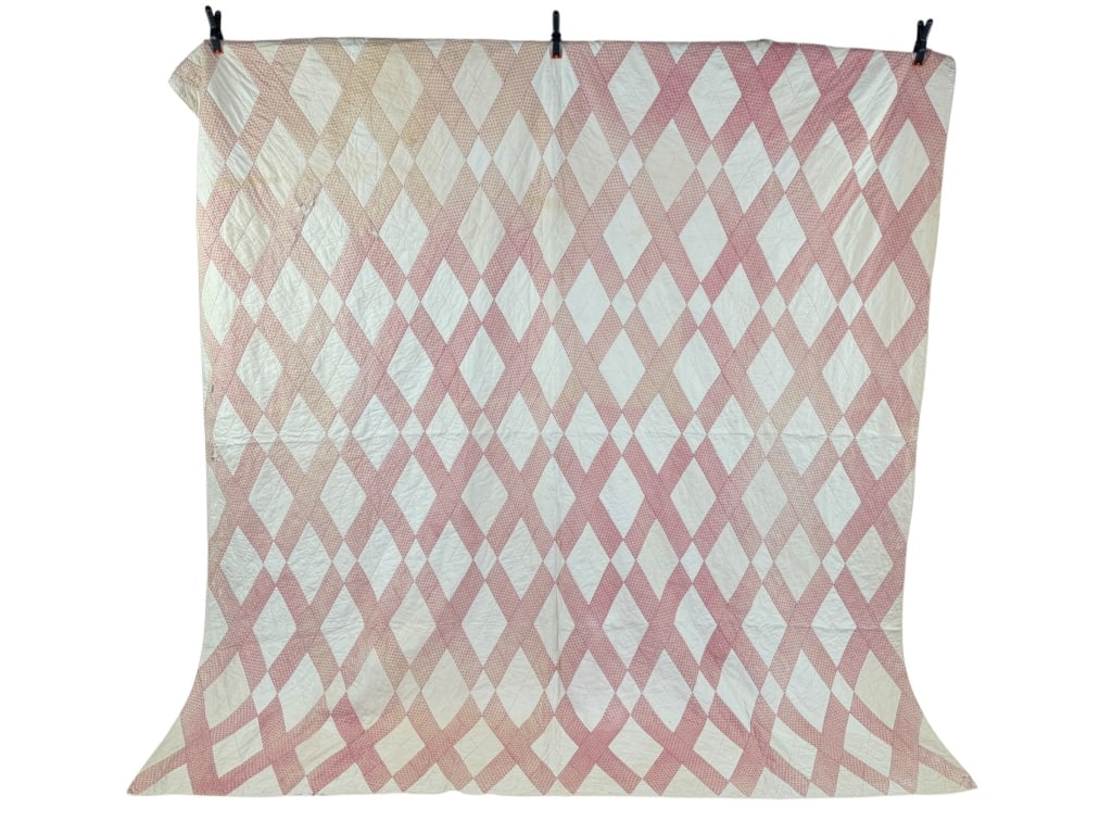 Antique Cotton Calico Patchwork Quilt (1 of 10)