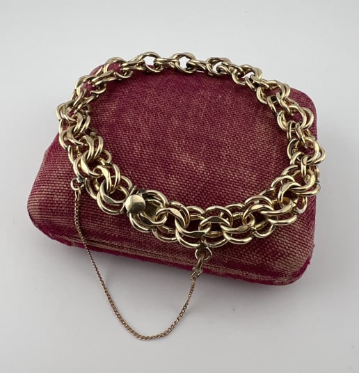 Vintage Gold Filled Ornate Multi Link Bracelet (1 of 7)
