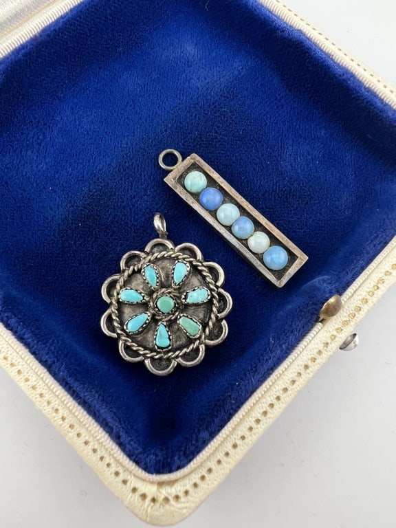 Native American Sterling Silver Necklace Pendants (1 of 5)