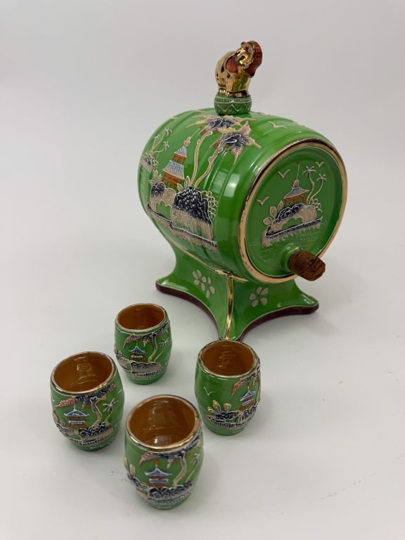 Antique Japanese Nippon / Satsuma Style Porcelain (1 of 9)